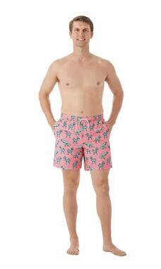 Member's Mark Mens Resort Swim Trunk, Performance Boxer Brief Liner